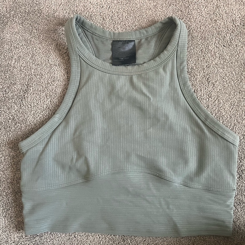 Lulu Lemon Crop Racerback Tank